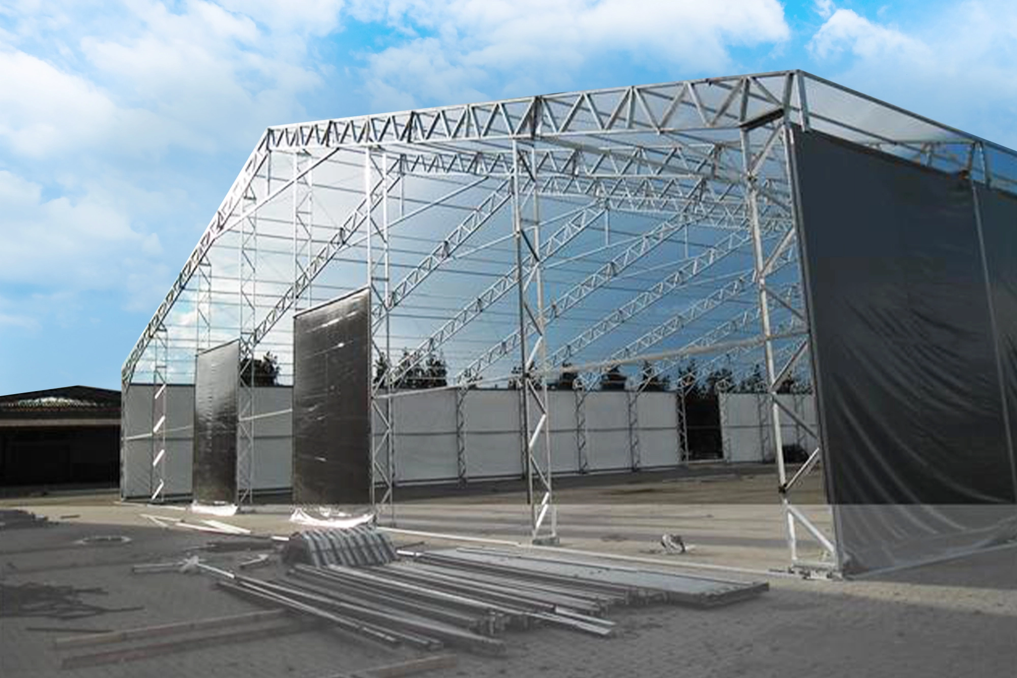 Imagen de estructura de steel framing en nuestra galeria